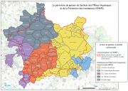 Communes et EPCI de l'EPAGE SMAPI