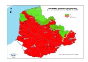 Evaluation de l'état chimique des masses d'eau souterraines