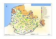 Carte : Réseaux de contrôle opérationnel et de surveillance des masses d'eau souterraines