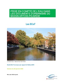 Prise en compte de l'eau dans les documents d'urbanisme du bassin Artois-Picardie : les SCoT {PDF}
