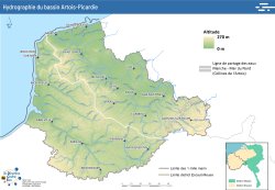 Hydrographie du bassin Artois-Picardie {PDF}