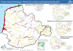 Pressions hydromorphologiques : altération des conditions morphologiques (Données 2017) {PDF}